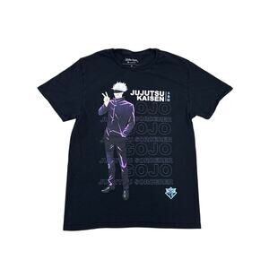 Jujutsu Kaisen Gojo Sorcerer JJK Medium casual Anime Crunchyroll shirt 18x26